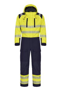 Hi-Vis Winter boilersuit, Color: 94 yellow/navy